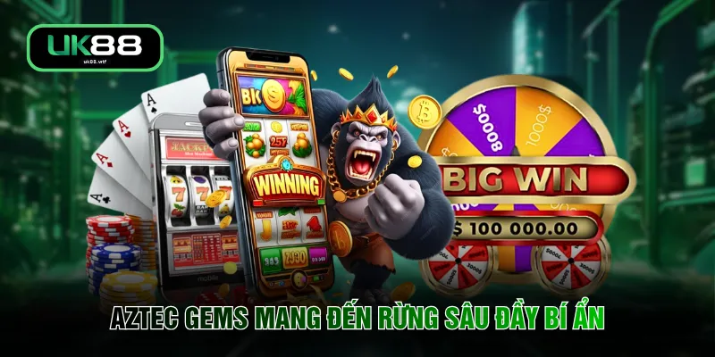 Aztec Gems mang đến rừng sâu đầy bí ẩn