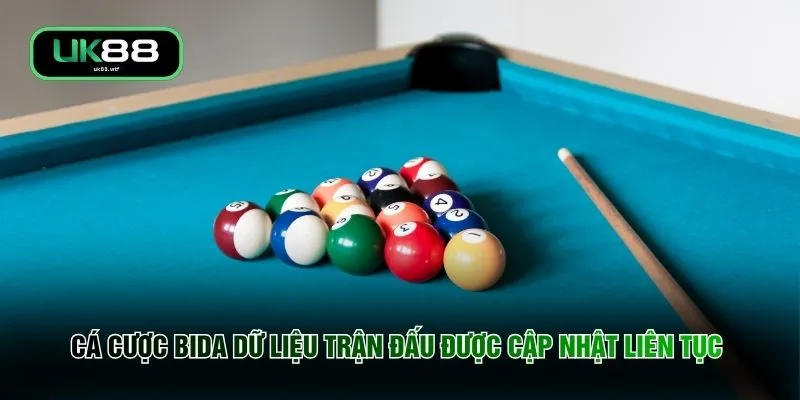 Cá cược bida dữ liệu trận đấu được cập nhật liên tục 