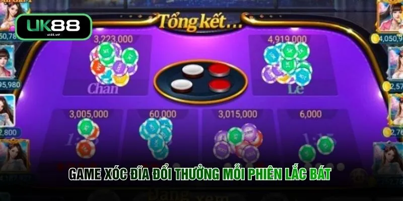Game Xóc Đĩa Đổi Thưởng - Mở Bát Quỹ Thưởng 5 Tỷ Cực Đã 2 Game xóc đĩa đổi thưởng mỗi phiên lắc bát