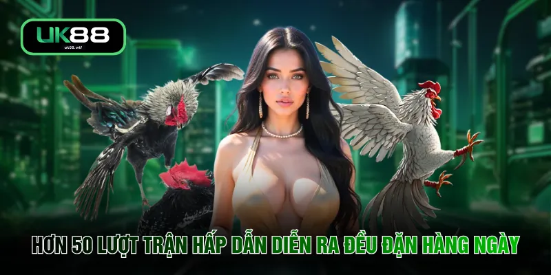 Hơn 50 lượt trận hấp dẫn diễn ra đều đặn hàng ngày