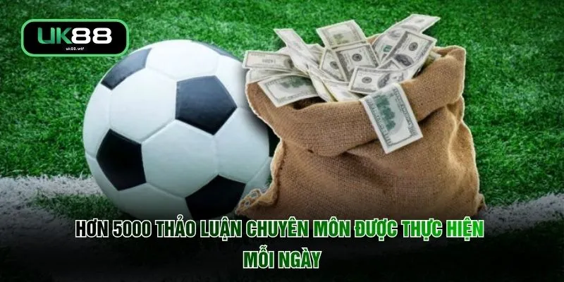 Hơn 5000 thảo luận chuyên môn được thực hiện mỗi ngày