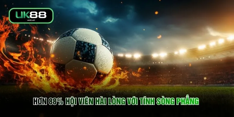 Hơn 88% hội viên hài lòng với tính sòng phẳng 