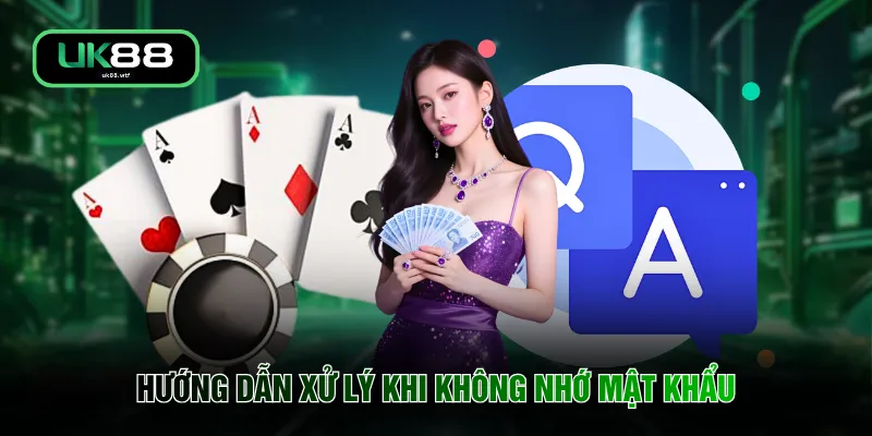 Hướng dẫn xử lý khi không nhớ mật khẩu
