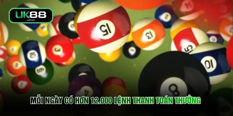 Mỗi ngày có hơn 12.000 lệnh thanh toán thưởng 
