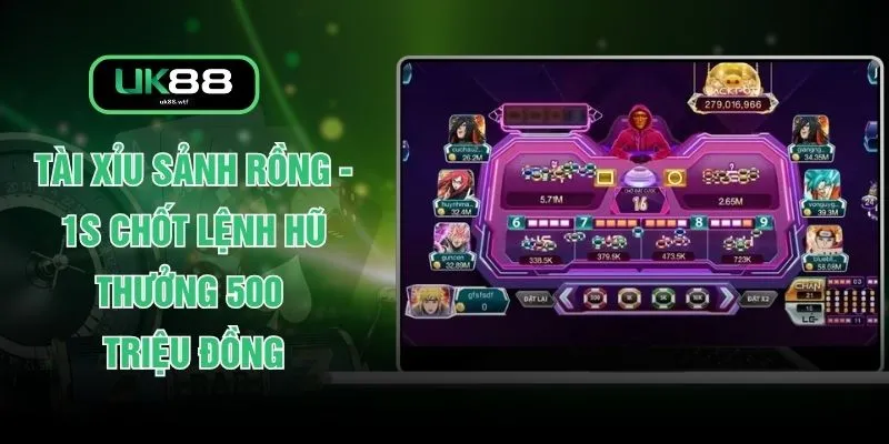Tài Xỉu Sảnh Rồng - 1s Chốt Lệnh Hũ Thưởng 500 Triệu Đồng 1 Tài Xỉu Sảnh Rồng - 1s Chốt Lệnh Hũ Thưởng 500 Triệu Đồng
