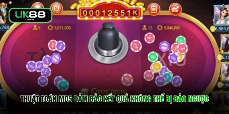 Thuật toán MD5 đảm bảo kết quả không thể bị đảo ngược