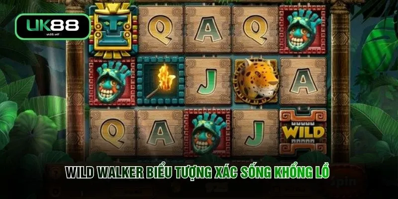 Wild Walker - Biến Hình Mở Khóa Kho Báu 25.000x Cực Đại 2 Wild Walker biểu tượng xác sống khổng lồ